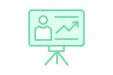 Çalışma Sunumu, vektör, piksel mükemmel, illüstratör dosyası