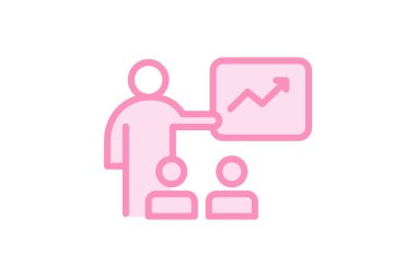 İş Eğitimi, vektör, piksel mükemmel, illüstratör dosyası