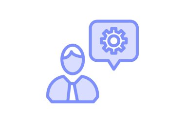 Kariyer koçluğu, vektör, piksel mükemmel, illüstratör dosyası