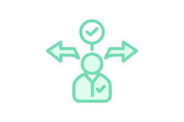 Kurumsal Karar, vektör, piksel mükemmel, illüstratör dosyası