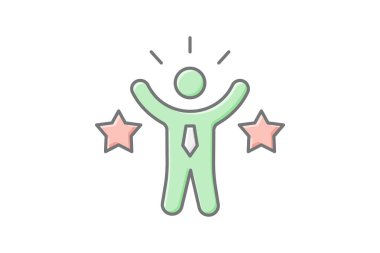 Çalışan Motivasyonu, vektör, piksel mükemmel, illüstratör dosyası