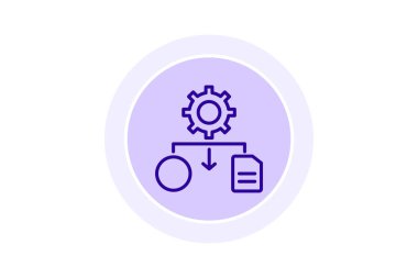 Proje Yönetimi, vektör, piksel mükemmel, illüstratör dosyası