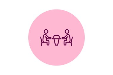 İş Toplantısı, vektör, piksel mükemmel, illüstratör dosyası