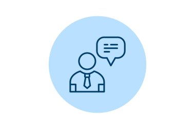 İş Danışmanı, vektör, piksel mükemmel, illüstratör dosyası