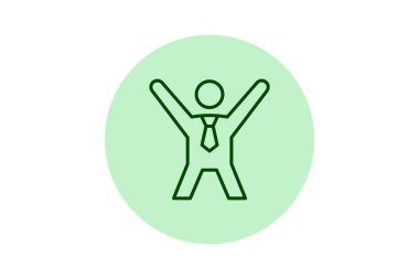 Ofis Başarı, vektör, piksel mükemmel, illüstratör dosyası