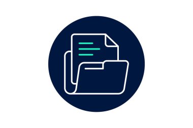 Ofis dosyaları, vektör, piksel mükemmel, illüstratör dosyası