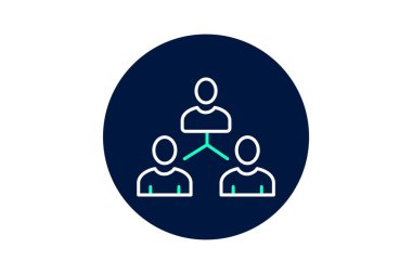 Kurumsal Liderlik, vektör, piksel mükemmel, illüstratör dosyası