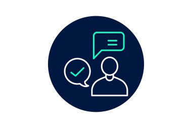 Hr Röportaj, vektör, piksel mükemmel, illüstratör dosyası