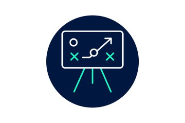 Office Whiteboard, vektör, piksel mükemmel, illüstratör dosyası