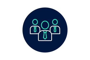 Şirket Personeli, vektör, piksel mükemmel, illüstratör dosyası