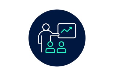 İş Eğitimi, vektör, piksel mükemmel, illüstratör dosyası