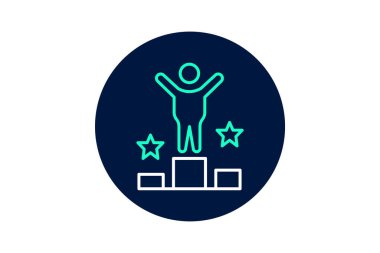 İş yeri Başarı, vektör, piksel mükemmel, illüstratör dosyası