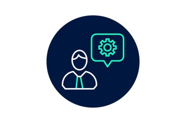 Kariyer koçluğu, vektör, piksel mükemmel, illüstratör dosyası