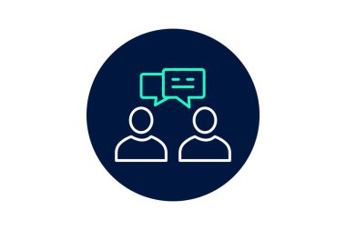 Profesyonel Tartışma, vektör, piksel mükemmel, illüstratör dosyası