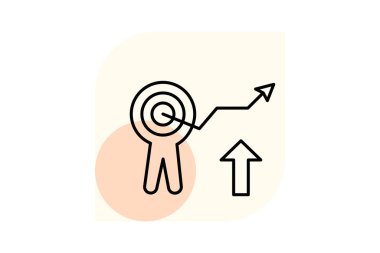 Hedef Ayarlama, vektör, piksel mükemmel, illüstratör dosyası