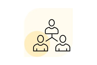 Kurumsal Liderlik, vektör, piksel mükemmel, illüstratör dosyası