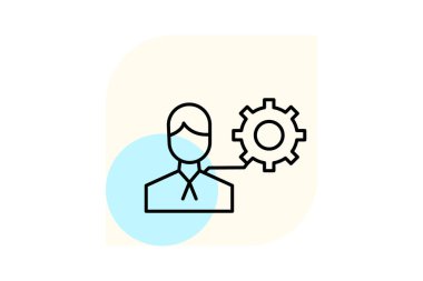 Profesyonel Eğitim, vektör, piksel mükemmel, illüstratör dosyası