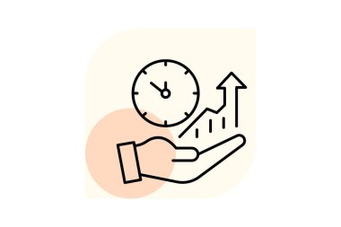 İş Verimliliği, vektör, piksel mükemmel, illüstratör dosyası