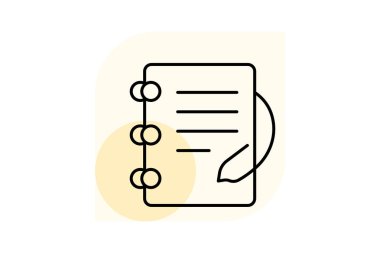 Şirket Gündemi, vektör, piksel mükemmel, illüstratör dosyası