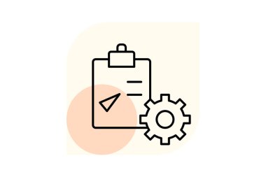 Profesyonel Planlama, vektör, piksel mükemmel, illüstratör dosyası