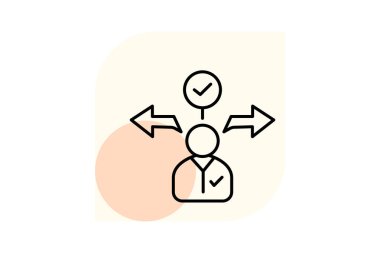 Kurumsal Karar, vektör, piksel mükemmel, illüstratör dosyası