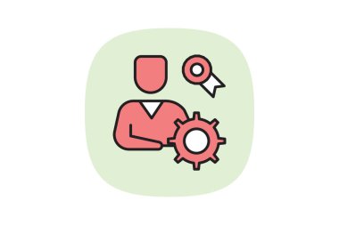 Profesyonel beceriler, vektör, piksel mükemmel, illüstratör dosyası