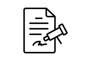 Yasal Sözleşme, vektör, piksel mükemmel, illüstratör dosyası