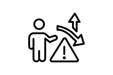 İş Riski Değerlendirmesi, vektör, piksel mükemmel, illüstratör dosyası