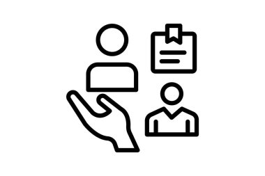 Tüketici Hakları Simgesi, vektör, piksel mükemmel, illüstratör dosyası