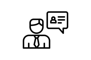 Hukuki Danışman Simgesi, vektör, piksel mükemmel, illüstratör dosyası