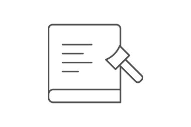 İş Hukuku Kitabı, vektör, piksel mükemmel, illüstratör dosyası