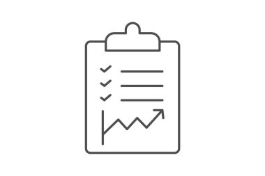 İş Denetim Raporu, vektör, piksel mükemmel, illüstratör dosyası