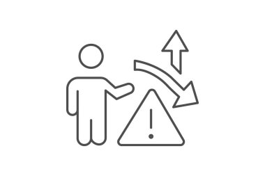 İş Riski Değerlendirmesi, vektör, piksel mükemmel, illüstratör dosyası