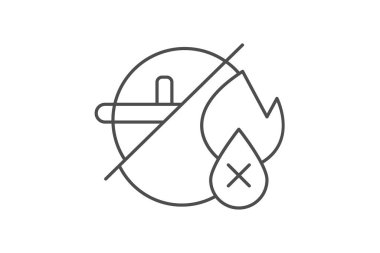 Kullanım Karşıtı Sembol, vektör, piksel mükemmel, illüstratör dosyası