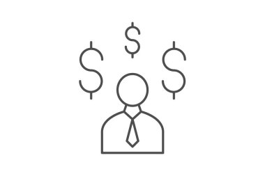 İş Ahlakı Simgesi, vektör, piksel mükemmel, illüstratör dosyası