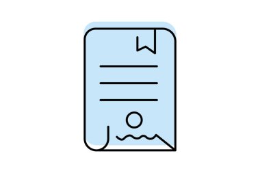 İş lisansı, vektör, piksel mükemmel, illüstratör dosyası