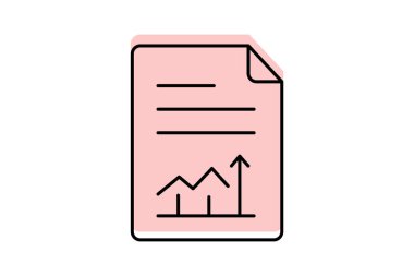 Şeffaflık Raporu, vektör, piksel mükemmel, illüstratör dosyası