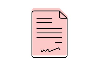 İş Hukuku Anlaşması, vektör, piksel mükemmel, illüstratör dosyası