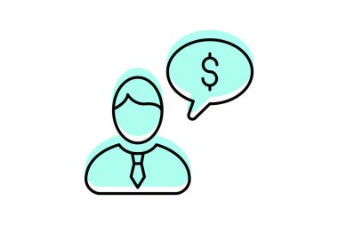 Dürüst İş Simgesi, vektör, piksel mükemmel, illüstratör dosyası