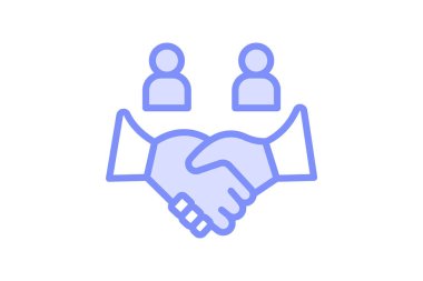 İş dünyasına güven, vektör, piksel mükemmel, illüstratör dosyası