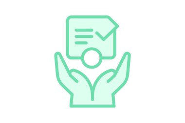 İş hayatında bütünlük, vektör, piksel mükemmel, illüstratör dosyası