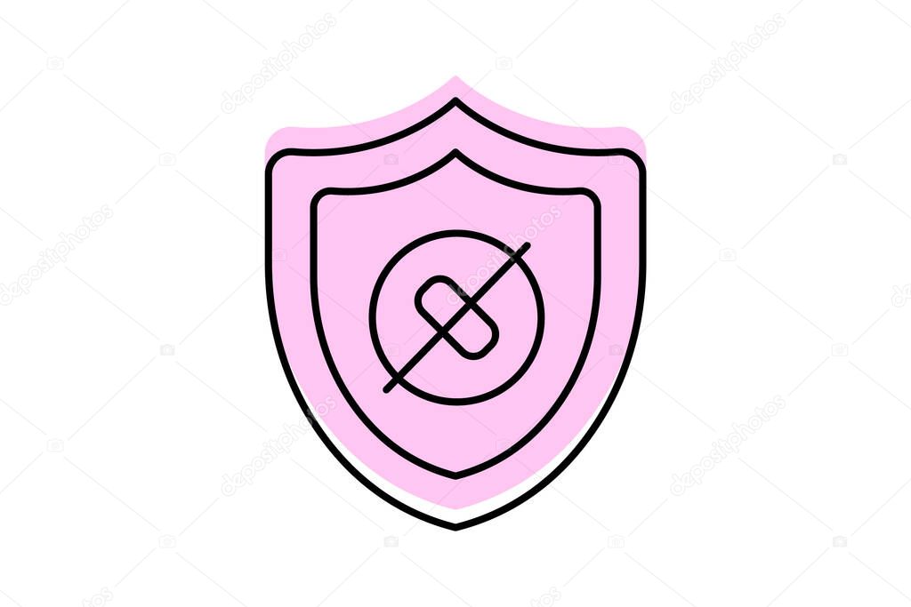 Anti Fraud Shield, vector, pixel perfect, illustrator file
