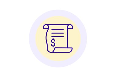 İş Politikası Belgesi, vektör, piksel mükemmel, illüstratör dosyası