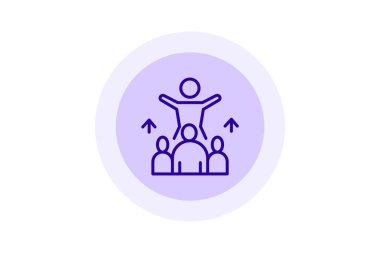 Etik Liderlik, vektör, piksel mükemmel, illüstratör dosyası