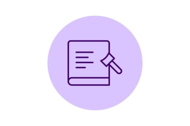 İş Hukuku Kitabı, vektör, piksel mükemmel, illüstratör dosyası