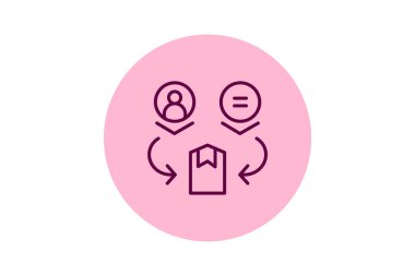 Adil Ticaret Simgesi, vektör, piksel mükemmel, illüstratör dosyası