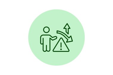 İş Riski Değerlendirmesi, vektör, piksel mükemmel, illüstratör dosyası