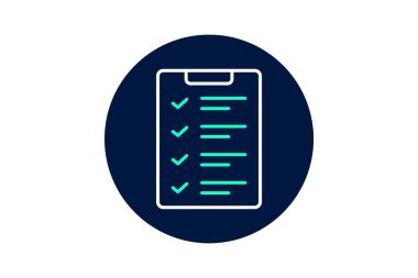 Uyum Kontrol Listesi, vektör, piksel mükemmel, illüstratör dosyası