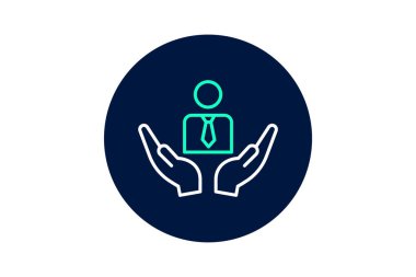 İş Sorumluluğu, vektör, piksel mükemmel, illüstratör dosyası