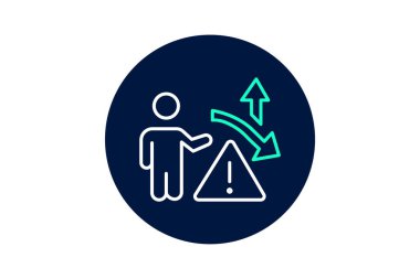 İş Riski Değerlendirmesi, vektör, piksel mükemmel, illüstratör dosyası